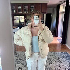 Oak + Fort Puffer Jacket with Hood